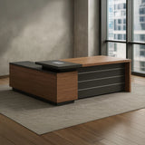 مكتب 75×160×80 سم - بني - AZ120103