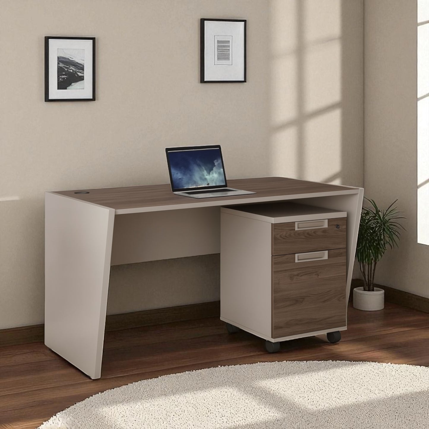 Desk 120 x 60x 75 - wooden - AZ1282