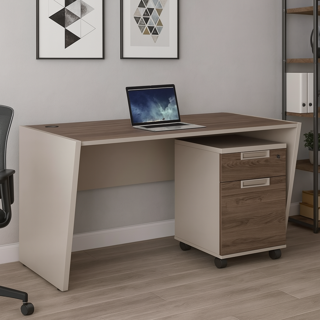 Desk 120 x 60x 75 - wooden - AZ1282