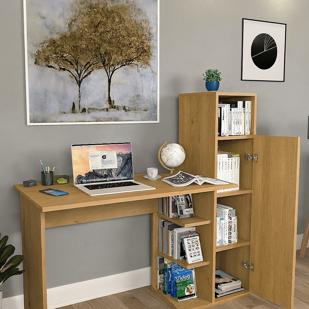 Desk 100 x 60 x 75 cm - White - AZ1062