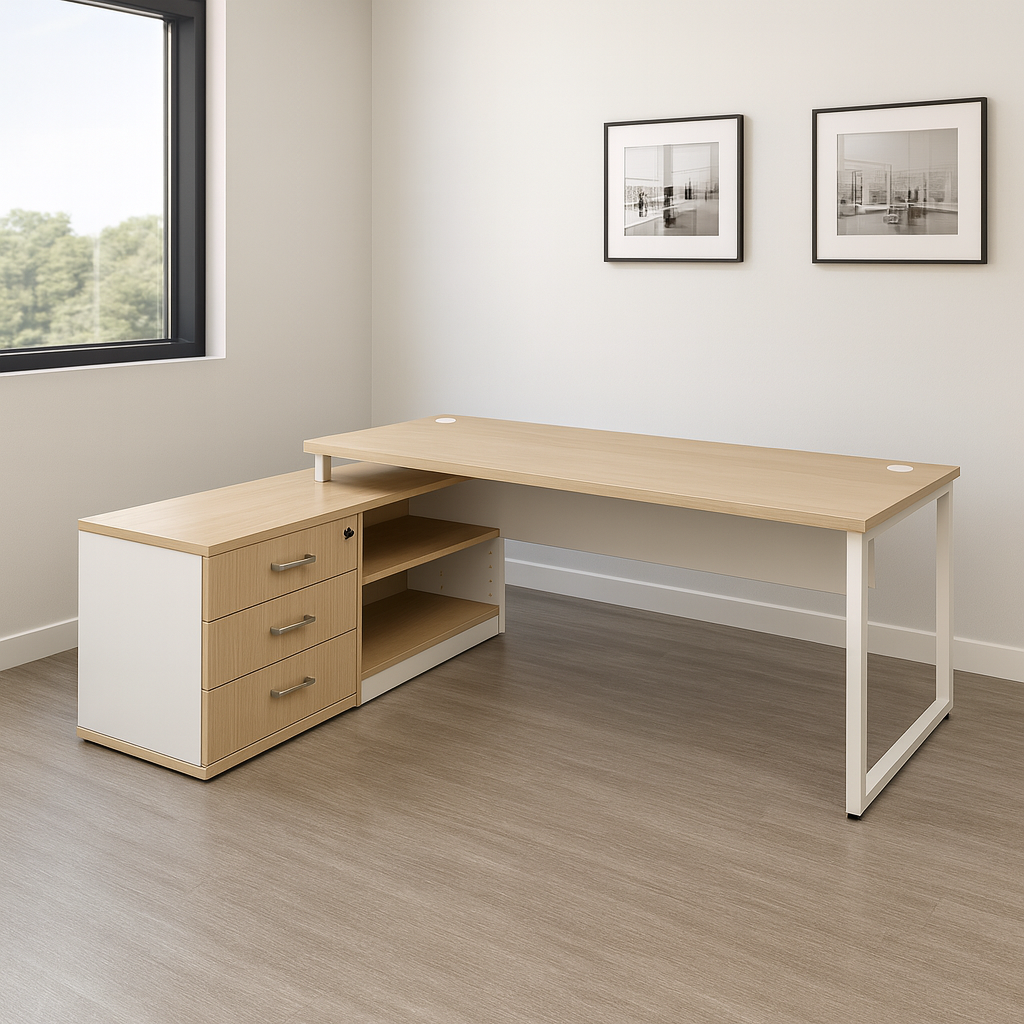 Manager's Desk 200*80*75 CM - Wooden - AZ12062
