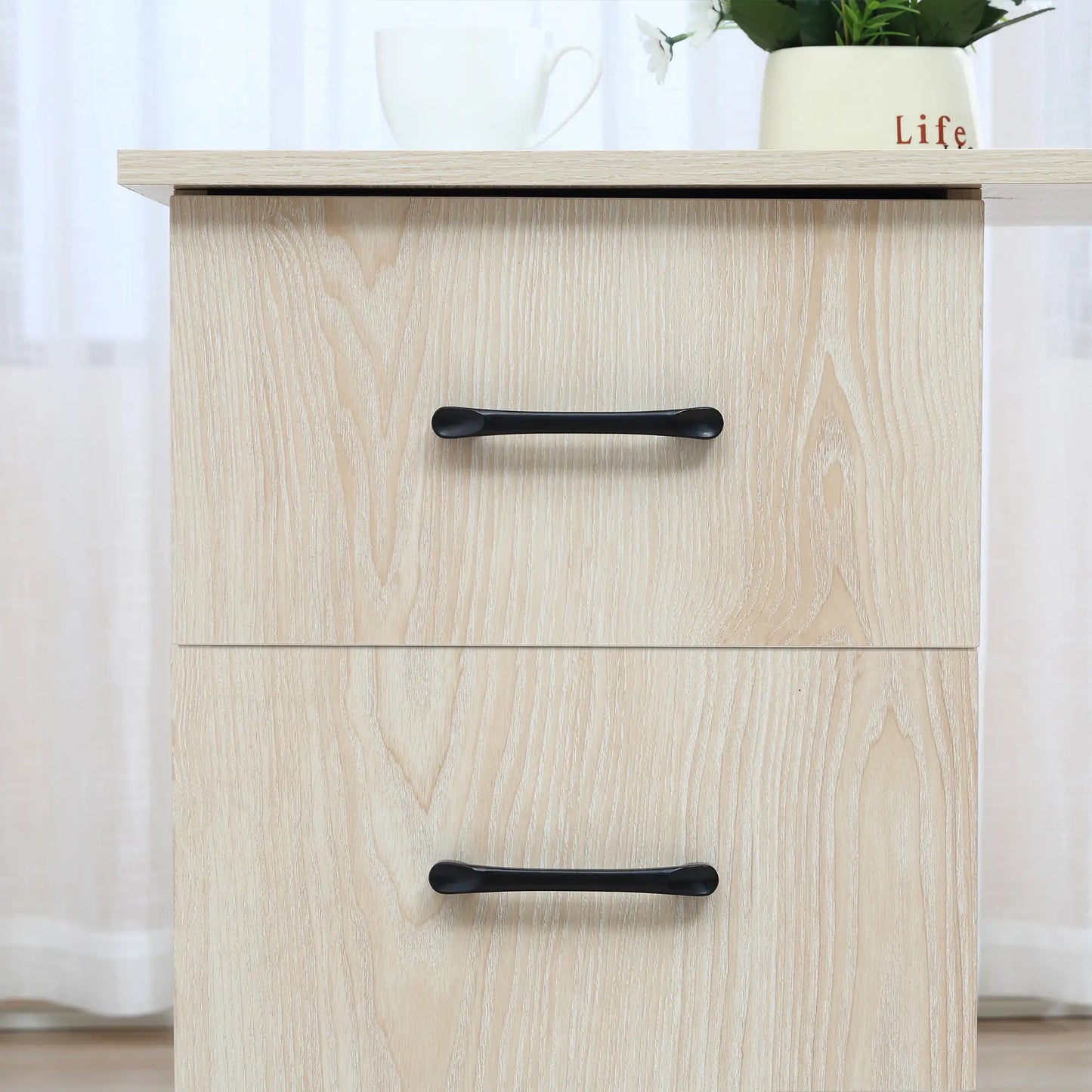 Desk 120 x 40 x 75 cm - Brown - AZ1069