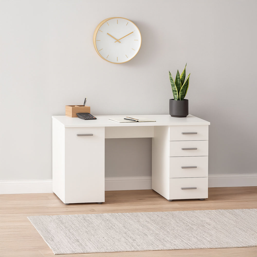 Desk 140*75*60CM - white- AZ1247