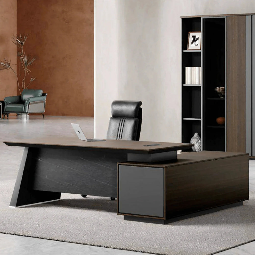 Desk 180 x 80x 75 - brown - AZ1285