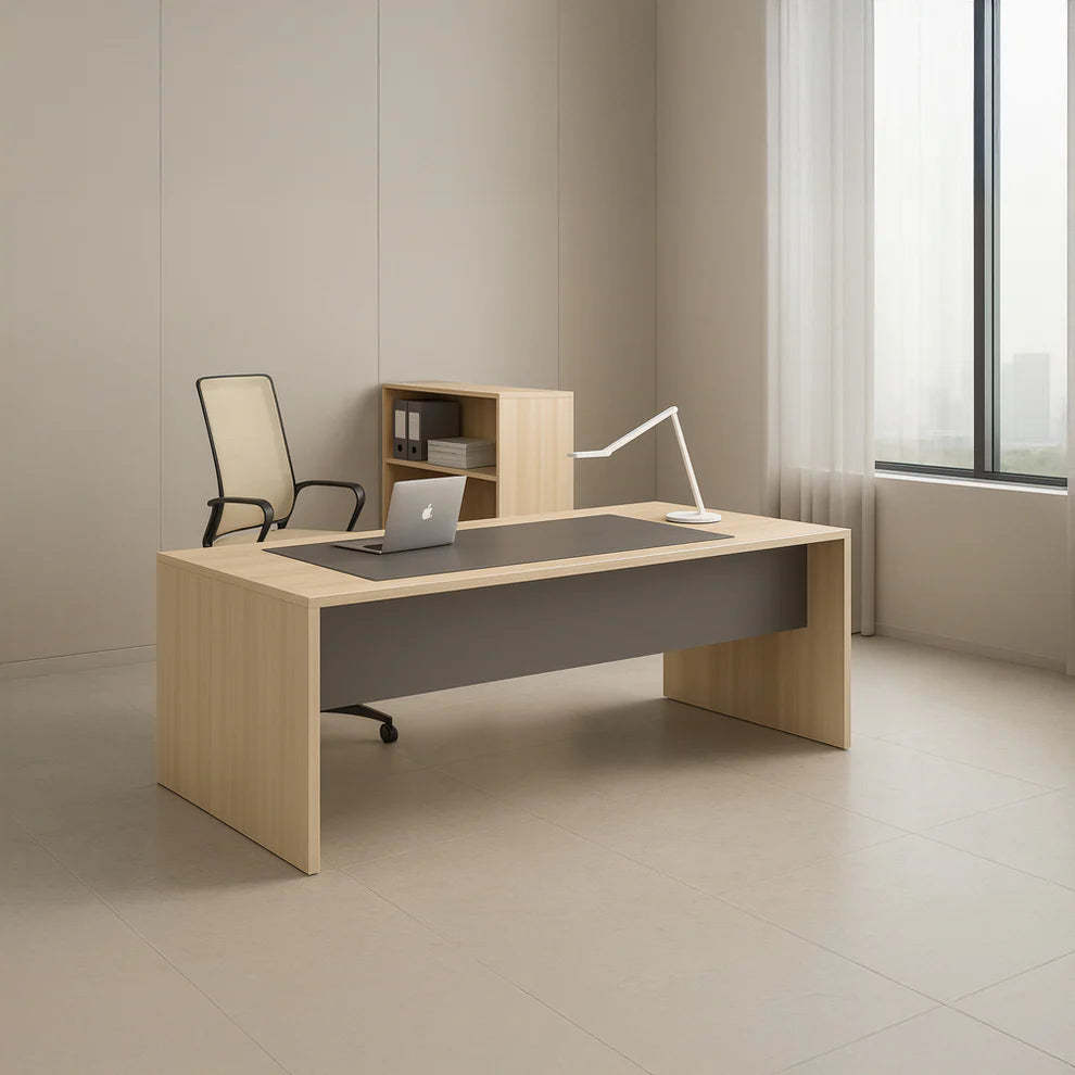 مكتب 75×160×80 سم - بني - AZ12097