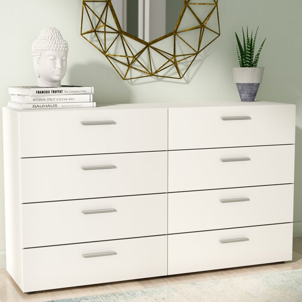Unit Drawers, 120 × 40 × 80 cm - White - AZ5006