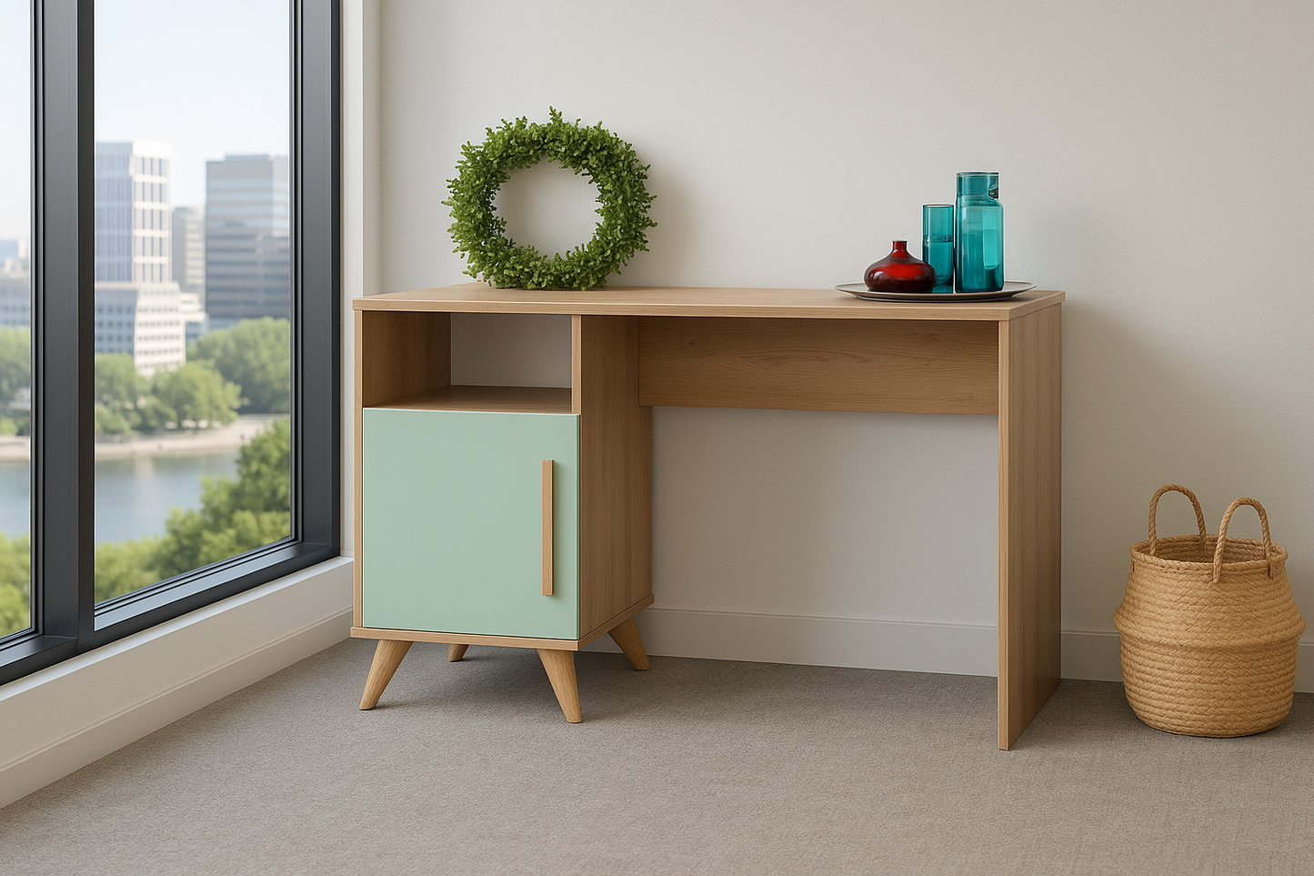 Desk 120x 60x 75 cm - wooden - AZ1190