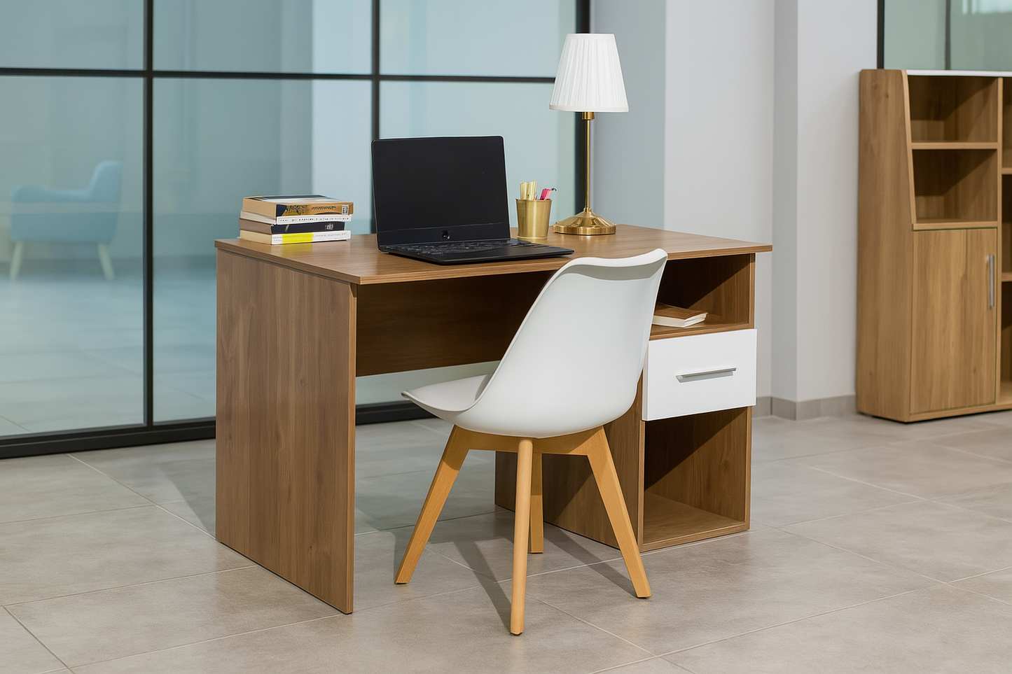 Desk 120x 60x 74 cm - wooden- AZ1192
