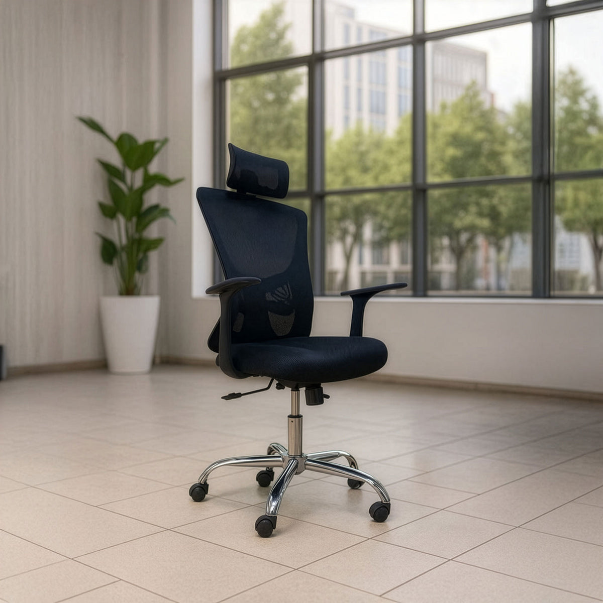 High Back office chair 120 x 65 x 65 cm - Black - Z 859 D