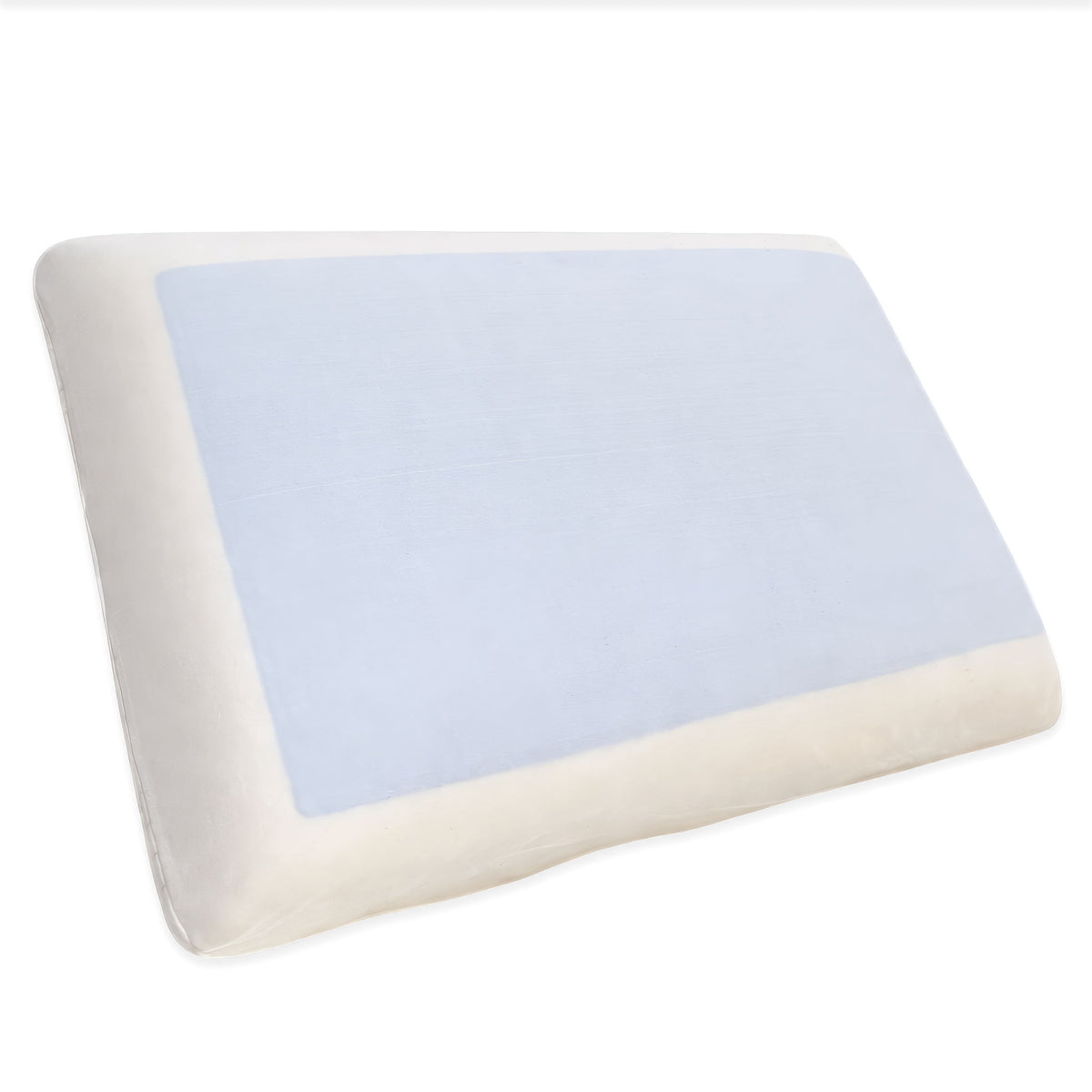 Normal Gel Memory Foam Pillow - 60*40 cm - White - AZ50071