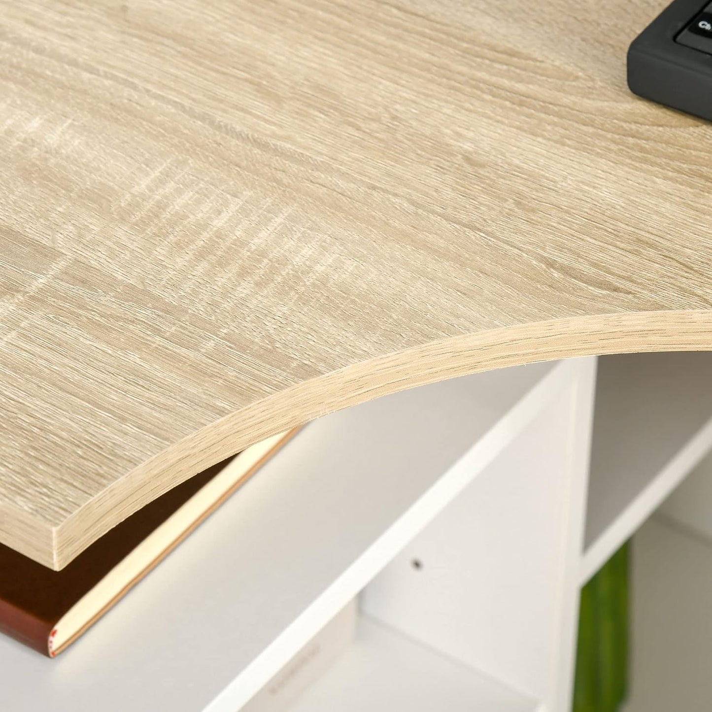 Desk 120 x 45 x 74 cm - Beige and White - AZ1055