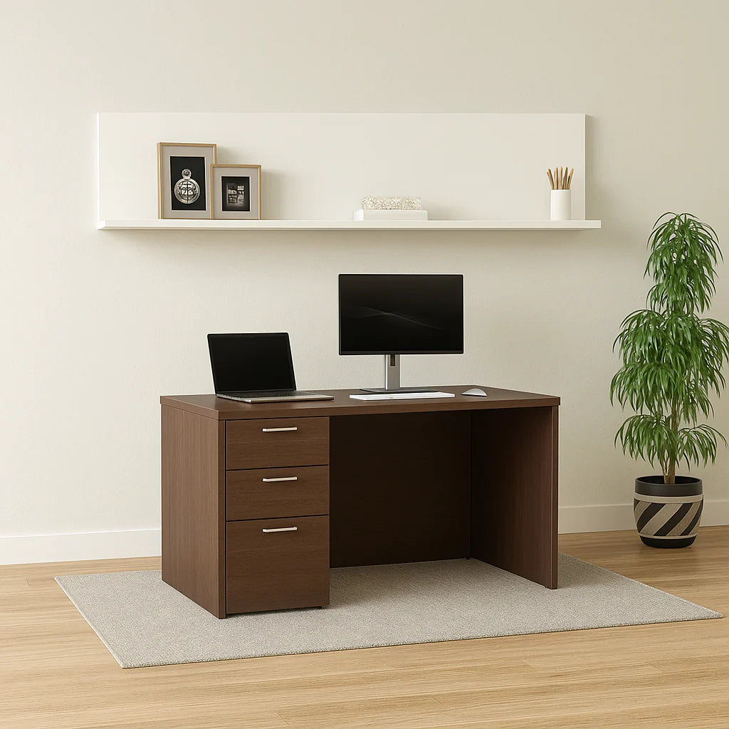مكتب 180×80×75 سم – بني – AZ11150