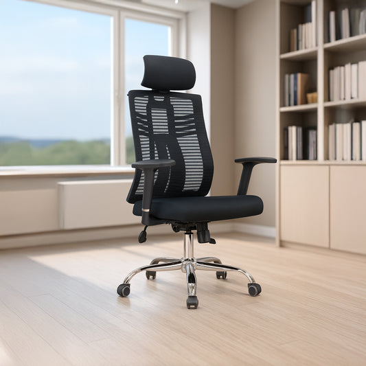 كرسي مكتب مودرن 124×56×69 سم - أسود - A820-2