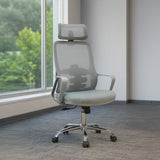 Modern Office Chair 124*67*60 CM - Grey - A853-1