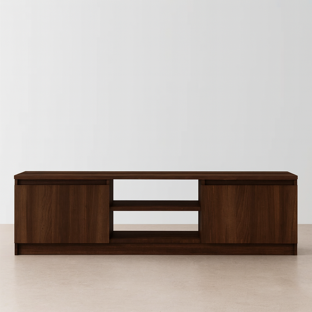 طاولة تلفزيون، 120 × 30 × 40 سم – بني – AZ30034