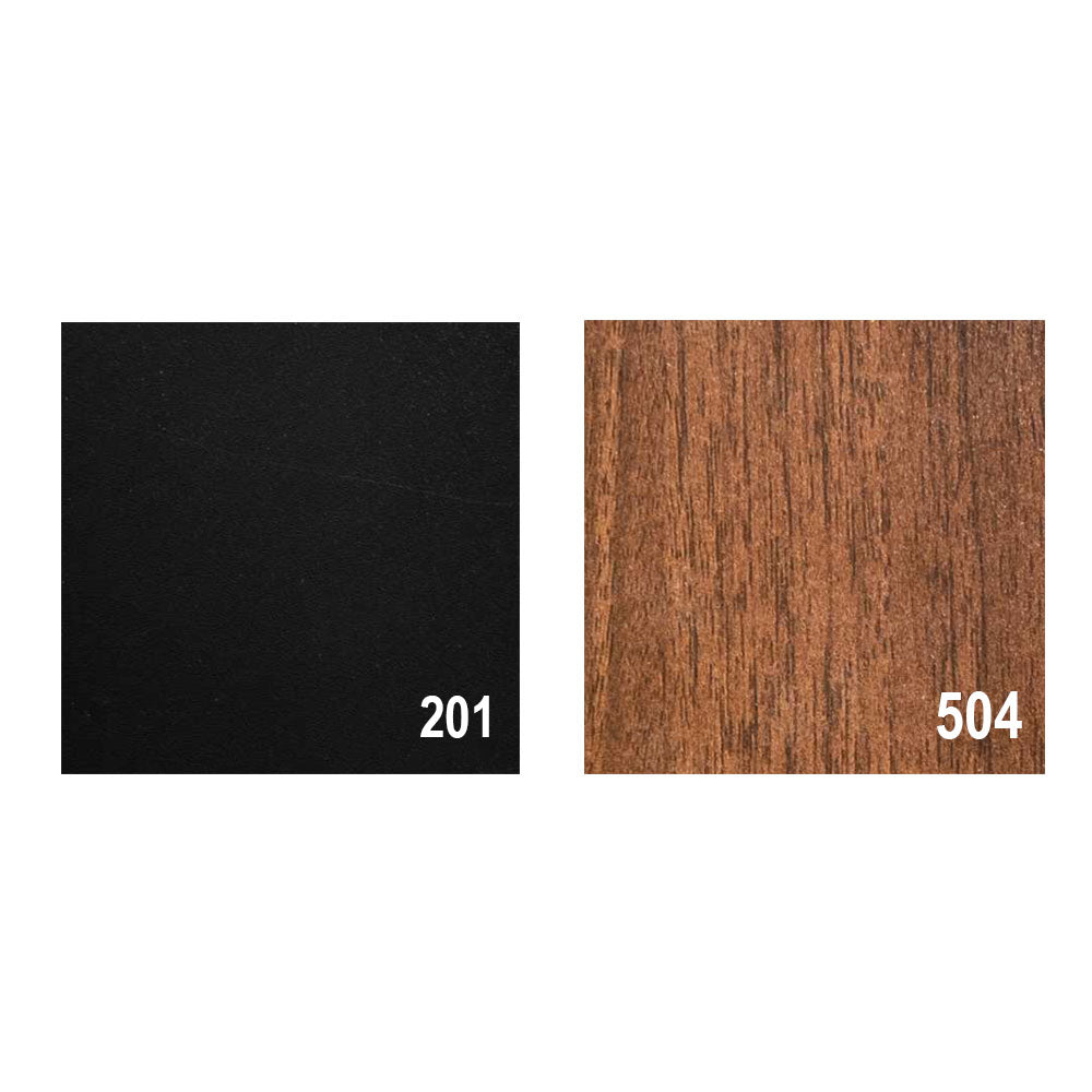 مكتب 200×160×75 سم + سايد – بني وأسود – AZ12072