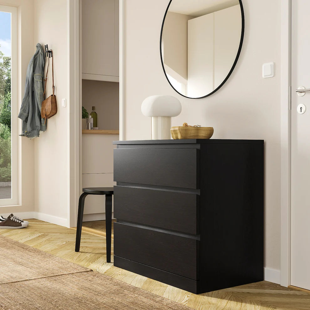 Unit Drawers, 80 × 45 × 78 cm - Brown - AZ500160