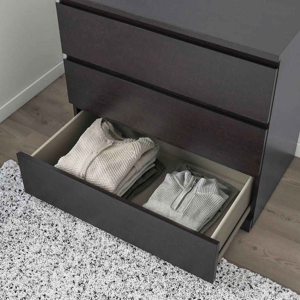 Unit Drawers, 80 × 45 × 78 cm - Brown - AZ500160