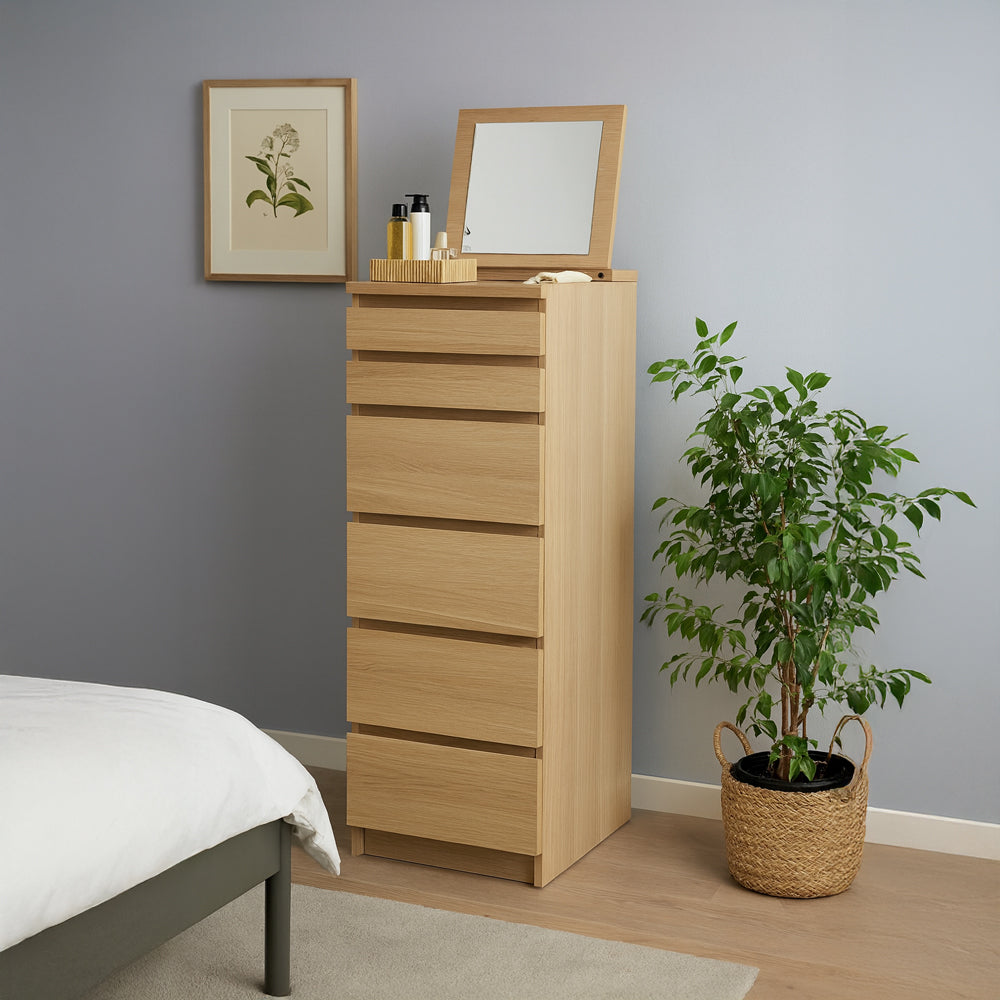Unit Drawers, 40 × 45 × 123 cm - Wooden - AZ50017