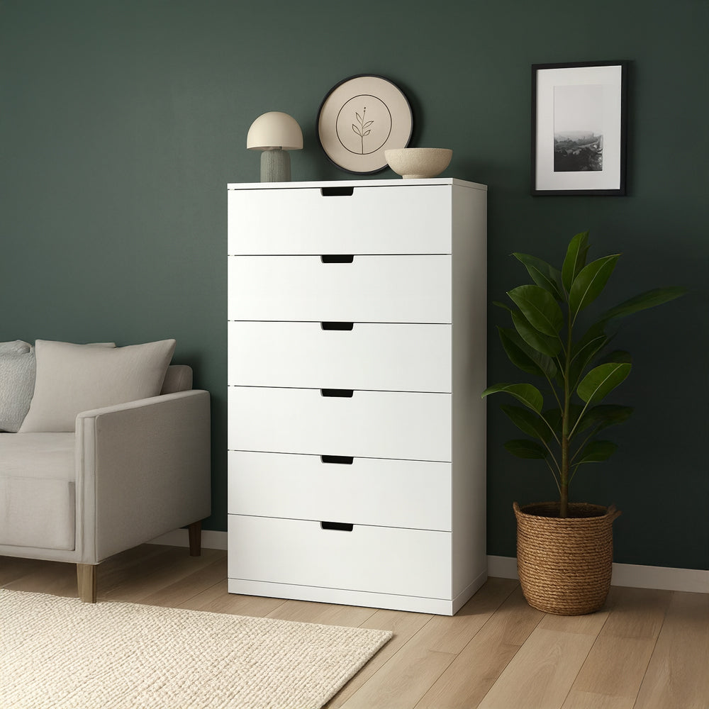 Unit Drawers, 120 × 40 × 50 cm - White - AZ5001