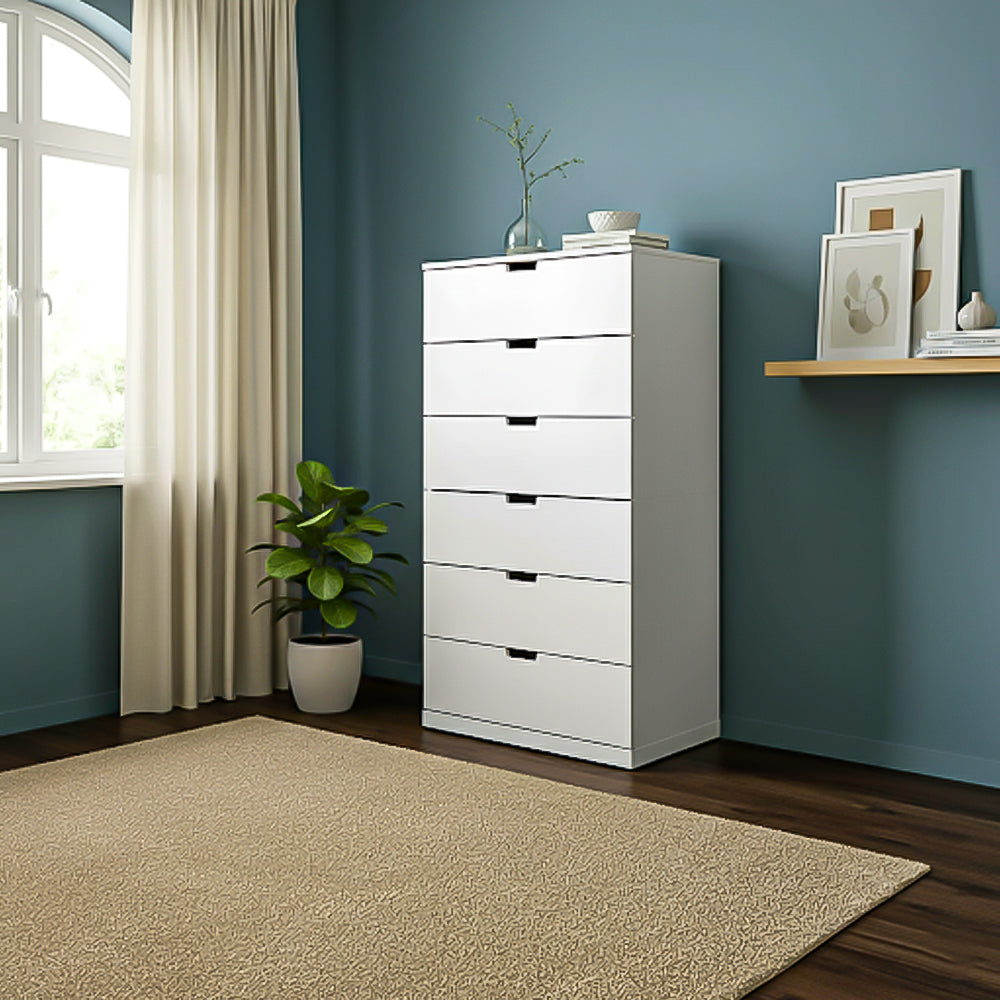 Unit Drawers, 120 × 40 × 50 cm - White - AZ5001