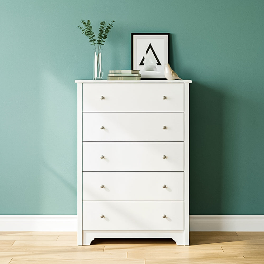 Unit Drawers, 100 × 40 × 80 cm - White - AZ5002