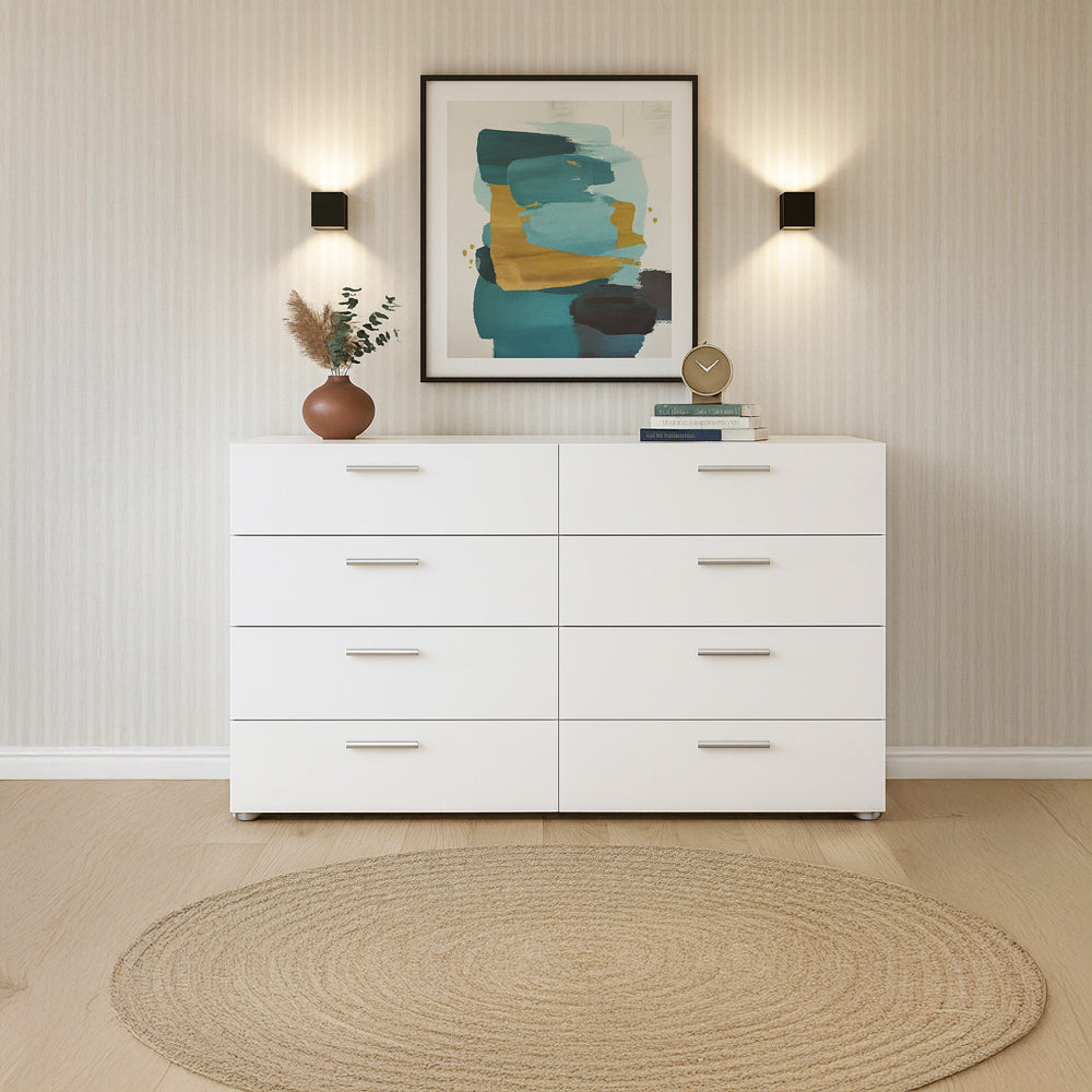 Unit Drawers, 90 × 45 × 80 cm - White - AZ5005