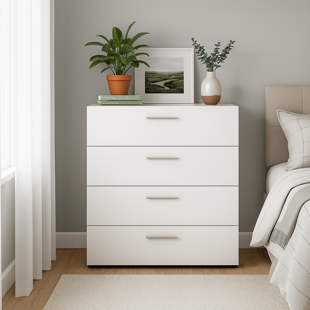 Unit Drawers, 70 × 40 × 60 cm - White - AZ5008