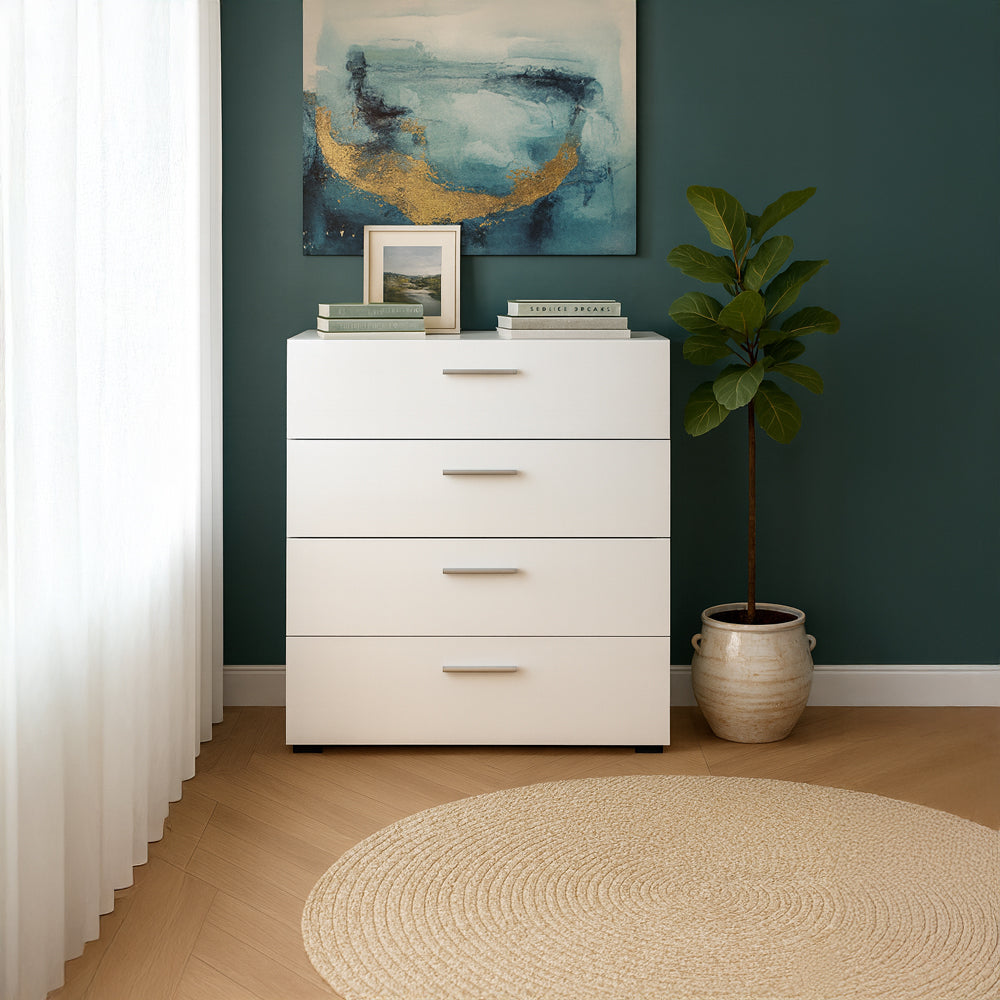 Unit Drawers, 70 × 40 × 60 cm - White - AZ5008