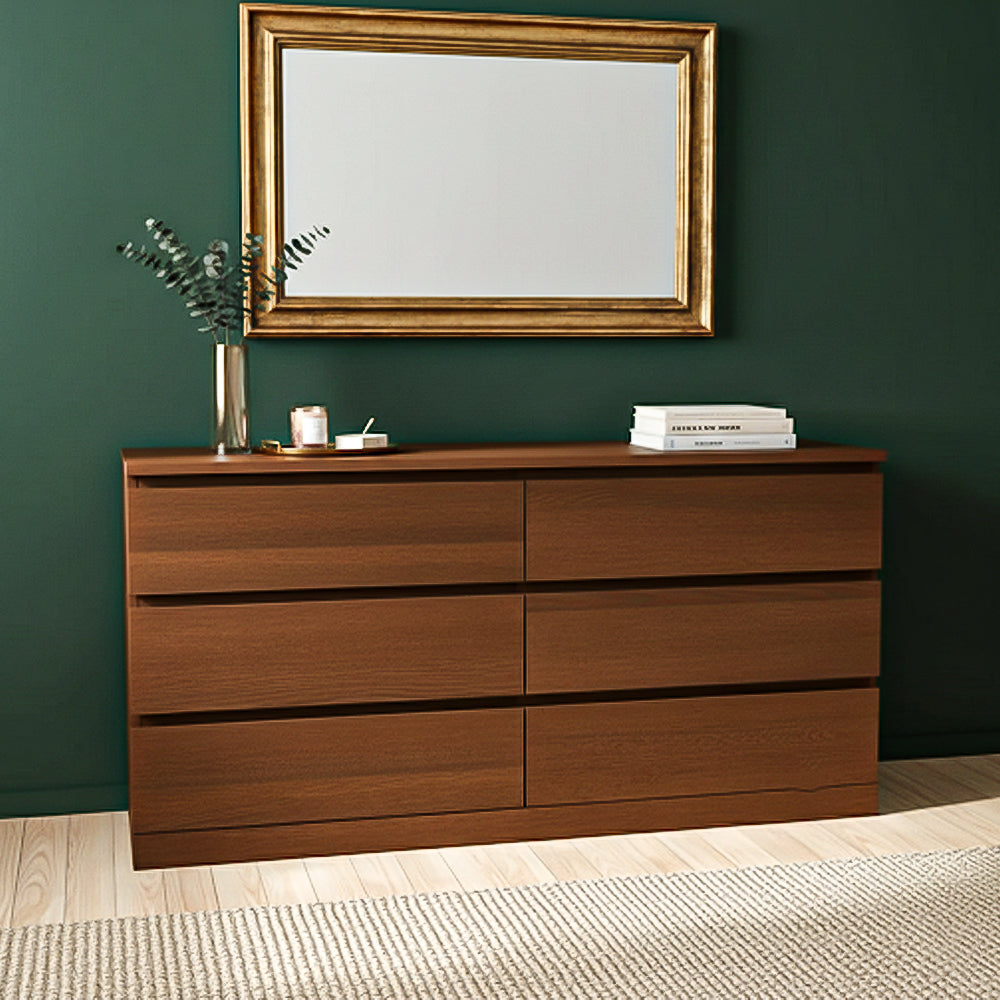 Unit Drawers, 120 × 40 × 70 cm - Brown - AZ5009