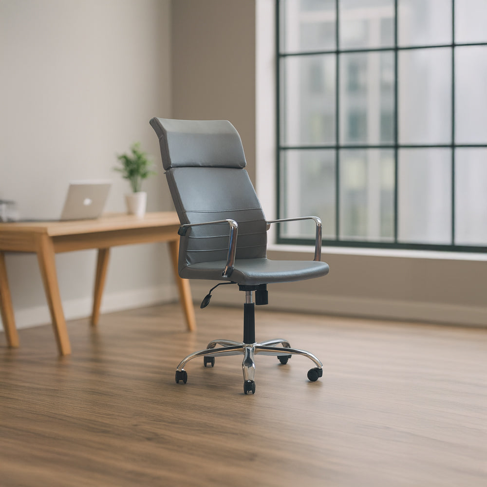 High-Back Executive Chair 122*62*63 CM - Black - Baran HB-HR