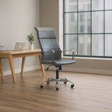 High-Back Executive Chair 122*62*63 CM - Black - Baran HB-HR