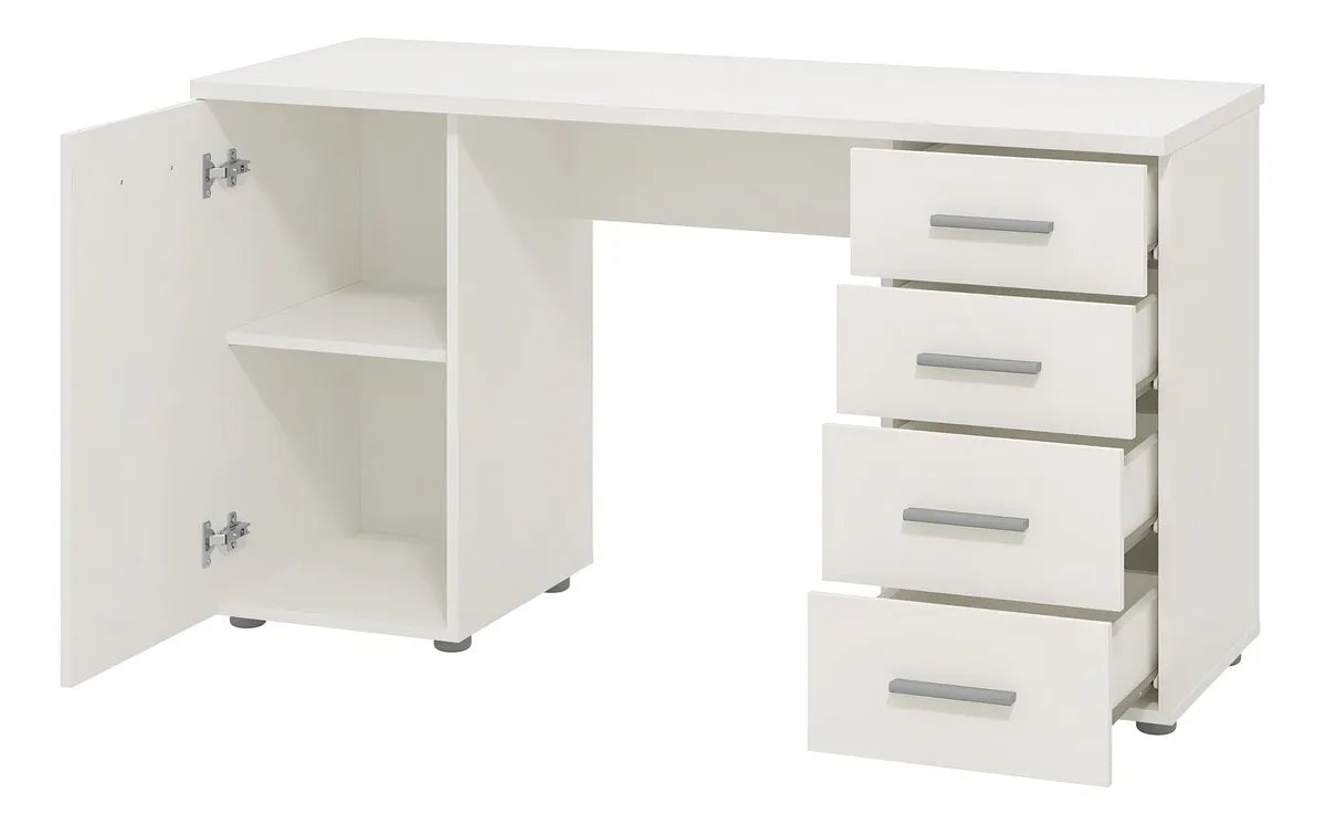 Desk 140 x 60 x 75 cm - White - AZ1011