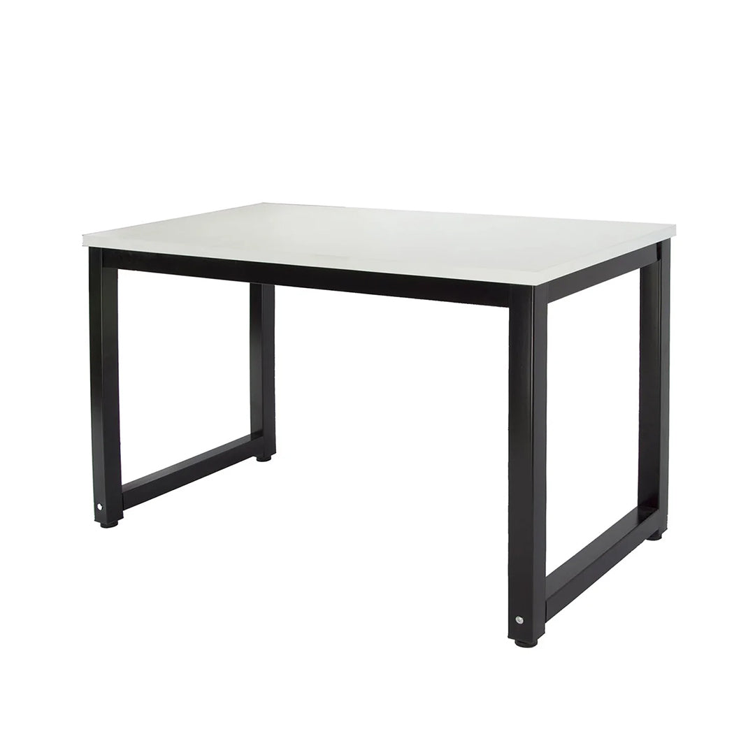 Desk 75 x 220 x 80 cm - White - AZ11174