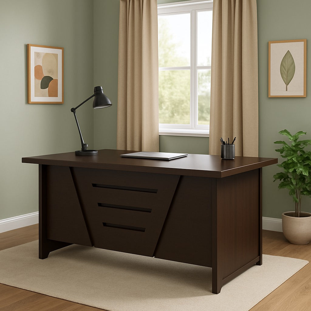مكتب 140×60×75 سم - بني - AZ50012