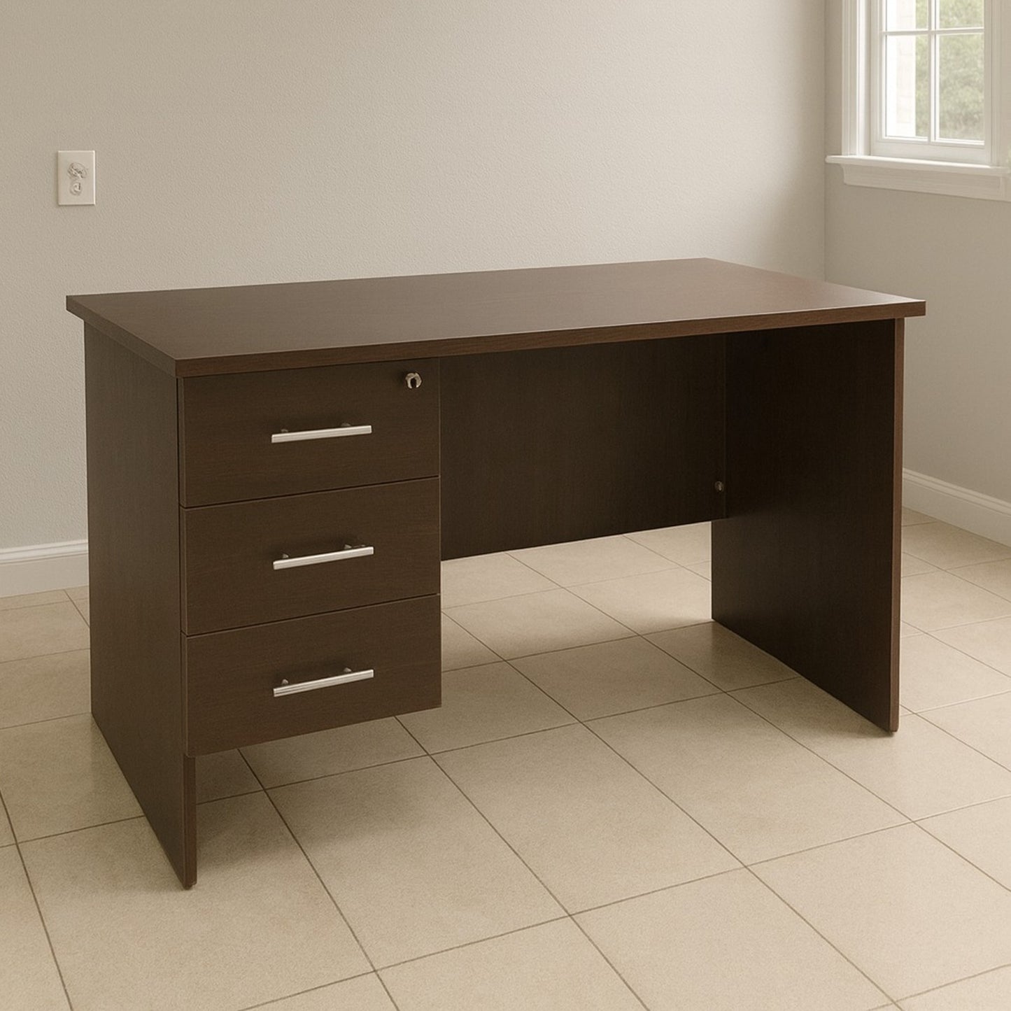 مكتب 120×60×75 سم - بني - AZ50014