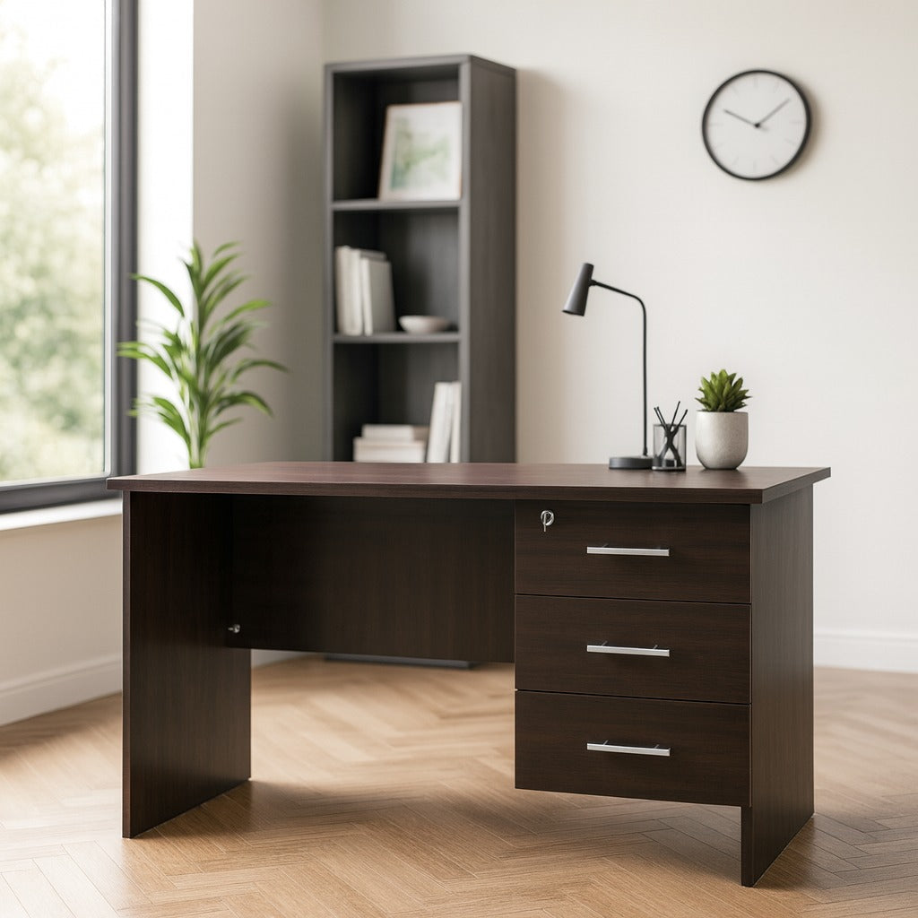 Desk 120 x 60 x 75 cm - Brown - AZ50014
