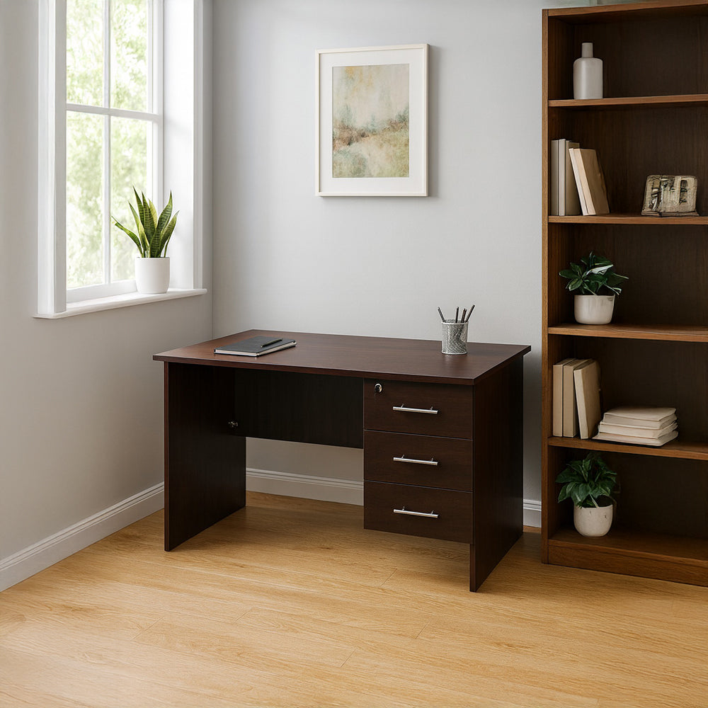 Desk 120 x 60 x 75 cm - Brown - AZ50014