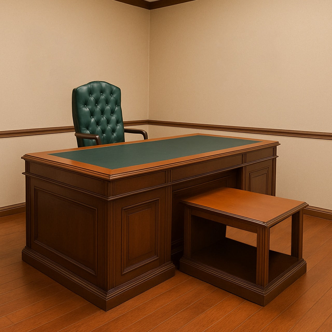 Desk 200 x 80 x 75 cm - Brown - AZ50007