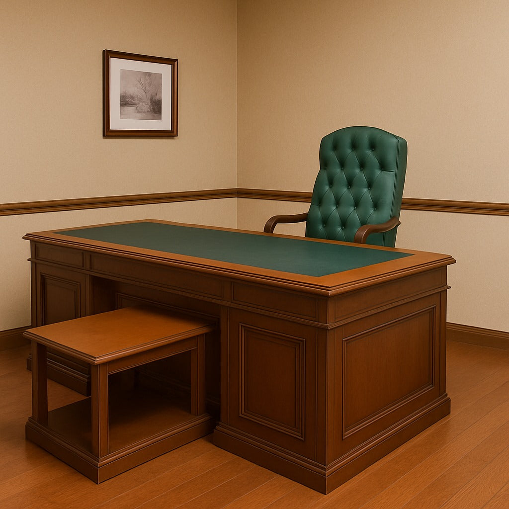Desk 200 x 80 x 75 cm - Brown - AZ50007