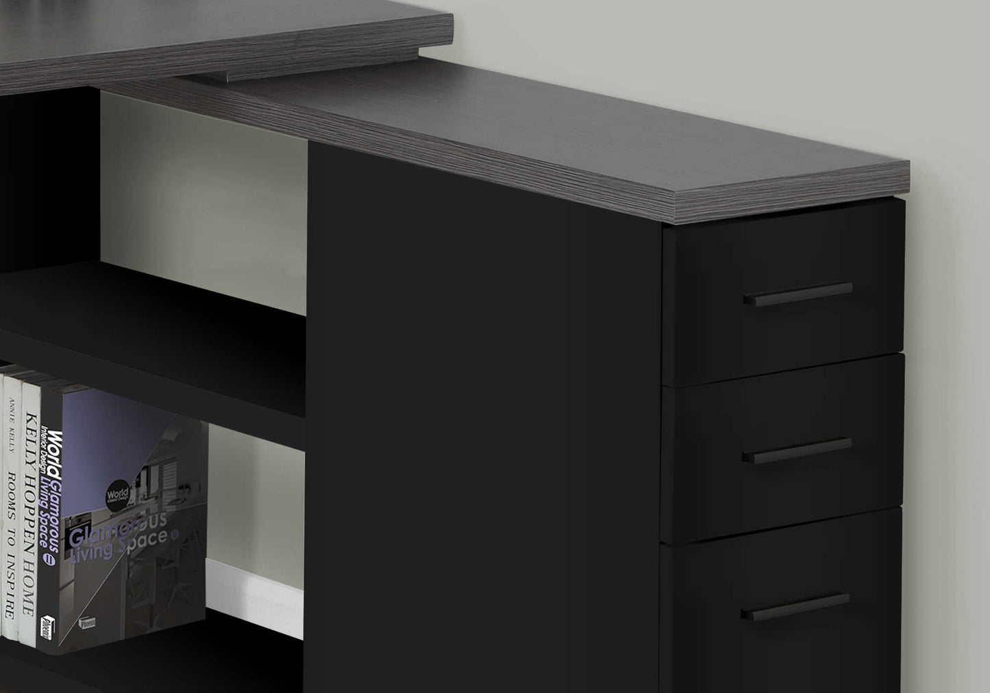 Desk 120 x80 x 50 cm - Gray - AZ1096