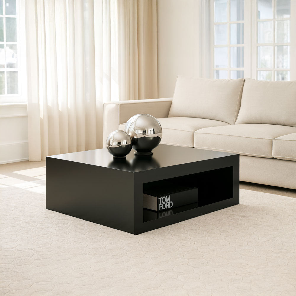 Reception Table, 100 × 60 × 50 cm - Black - AZH-00045