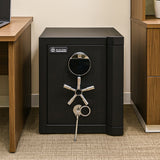 Steel Safe Digital + Fingerprint + Key – H50 × W48 × D48 cm – TH-500