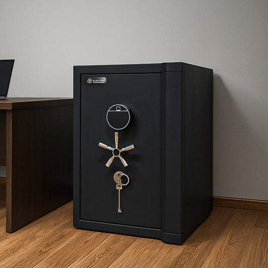 خزينة حديدية – ديجيتال + بصمة + مفتاح – الارتفاع 70 سم × العرض 55 سم × العمق 55 سم – TH-700