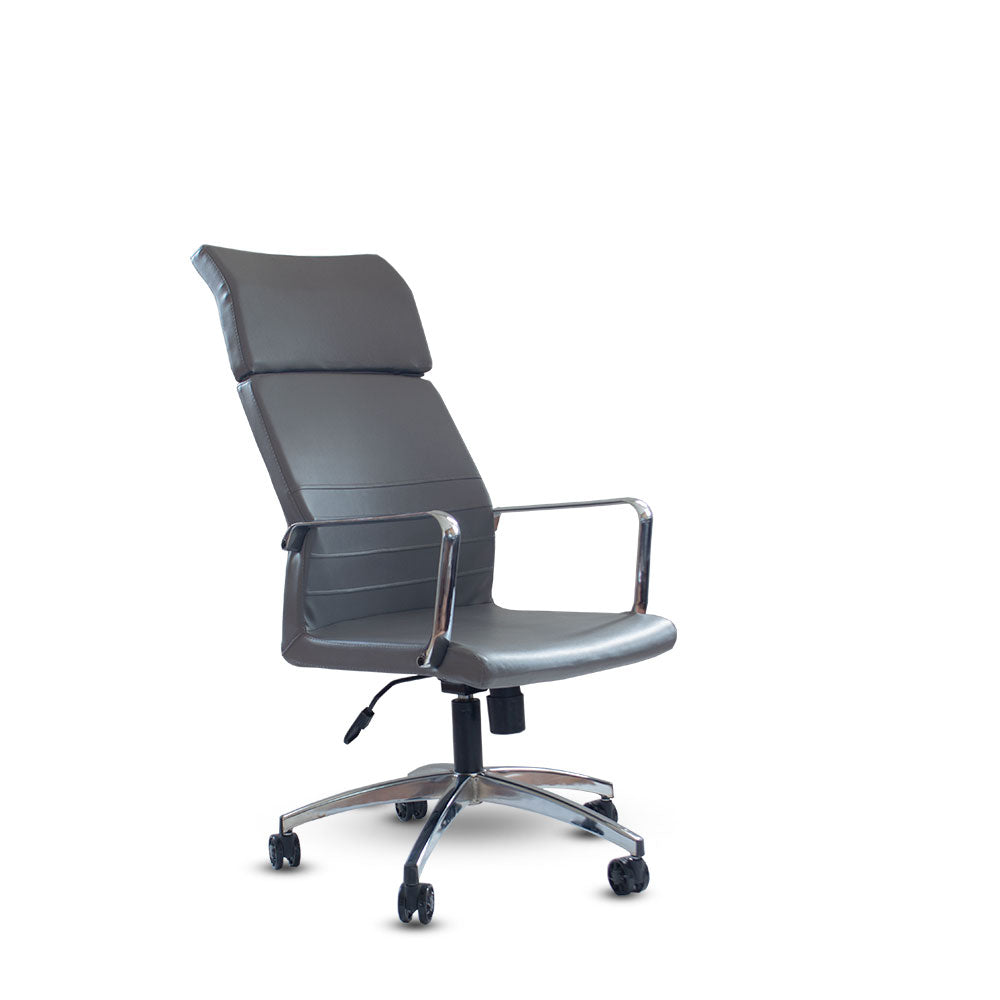 High-Back Executive Swivel Chair 110*50*50 CM - BLACK - BARAN HB-HR