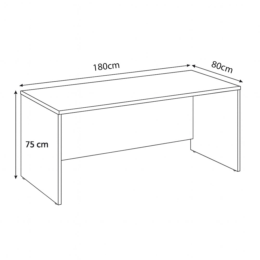 مكتب 180×80×75 سم – خشبي – AZ11178