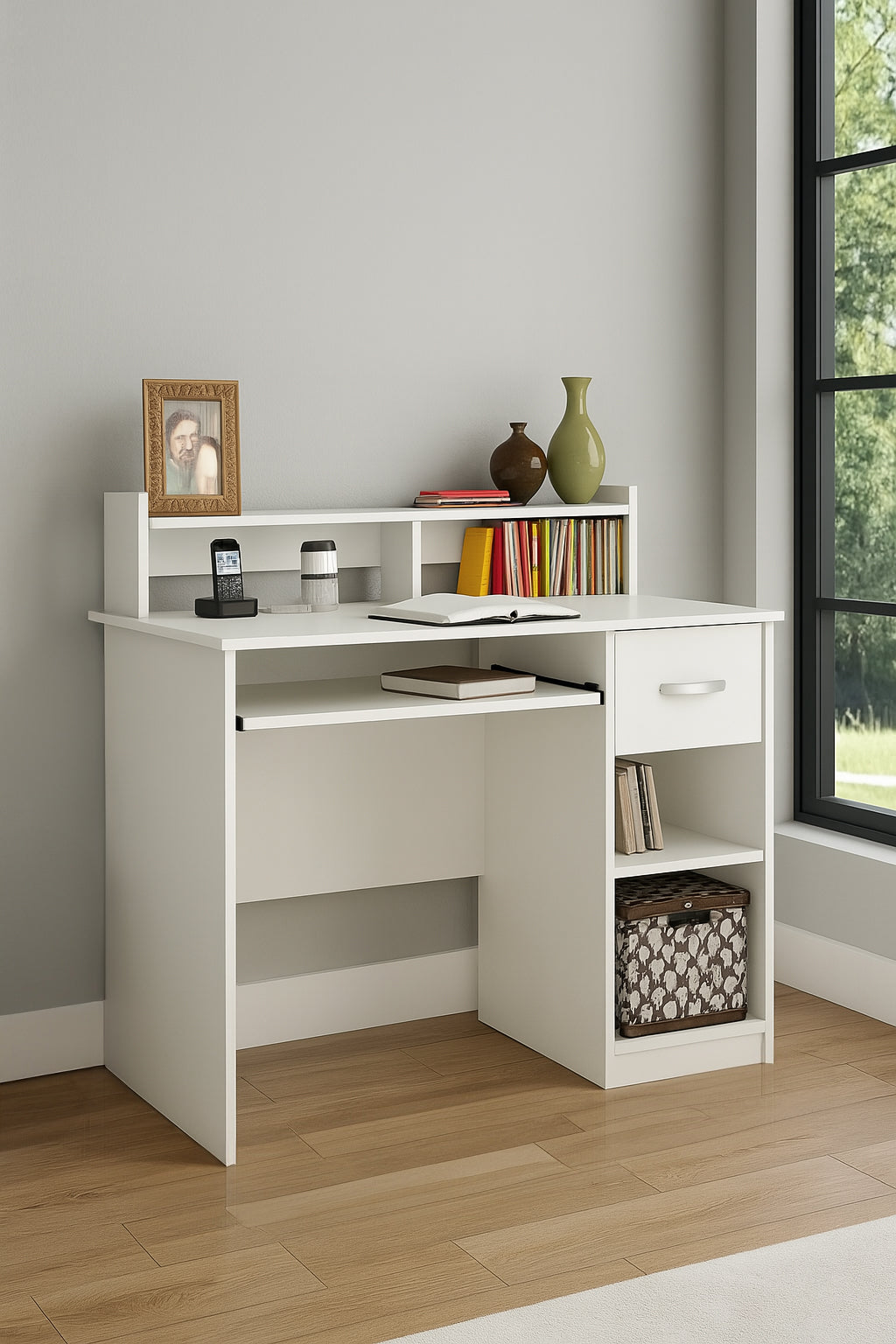Desk 120 x 60 x 95CM -white - AZ1257