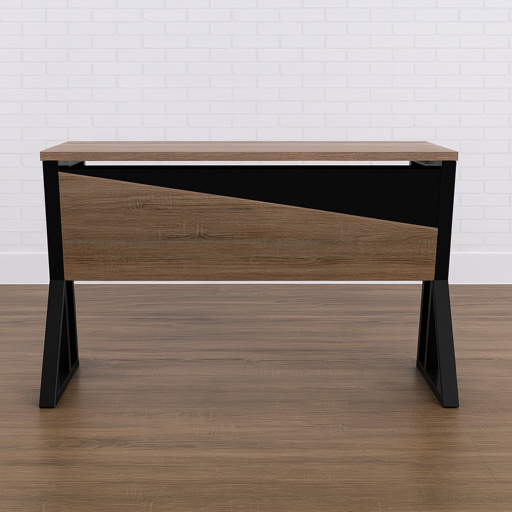 desk 120*60*75 CM -black and wooden - AZ1264