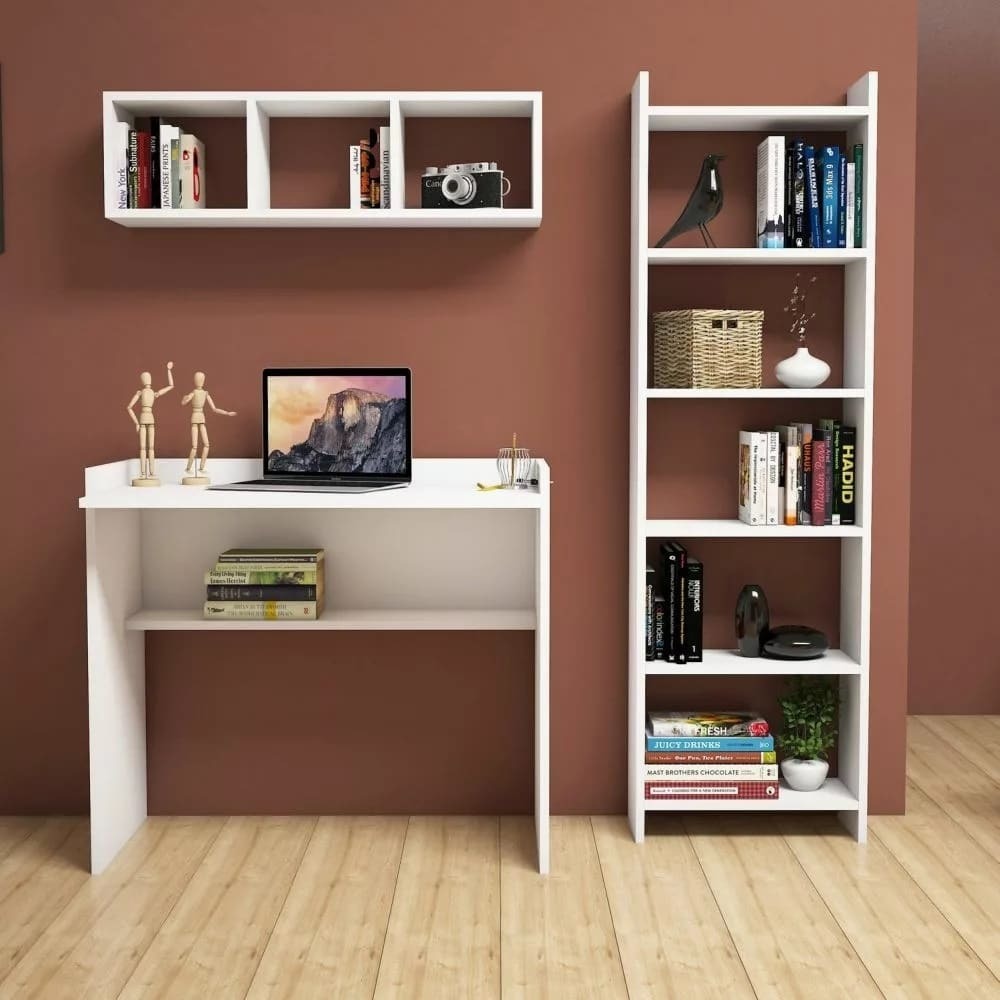 Desk 120x45x 80 cm -white - AZ1197