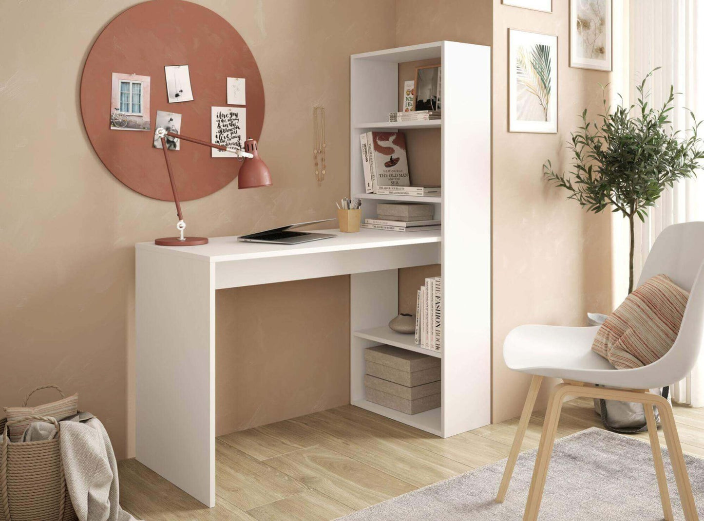 Desk 120x 50x 140cm - white- AZ1185